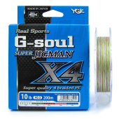 Плетёный шнур YGK New G-Soul Super Jigman X4 200м